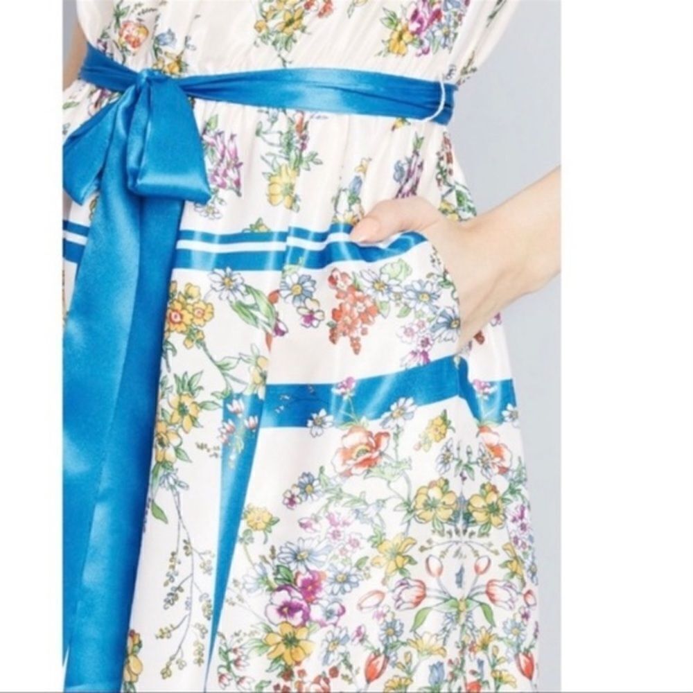 ModCloth Sunlit Reverie Floral Dress XS - Picture 3 of 12
